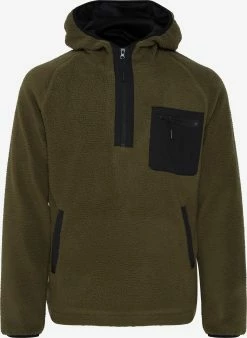Indicode Jeans Fleece Jassen Fleece Jas Trent Heren Groen