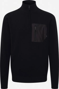 Indicode Jeans Crewneck Truien Trui Heren Zwart