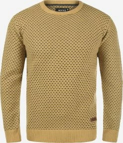 Indicode Jeans Crewneck Truien Trui Coppler Heren Beige / Sand