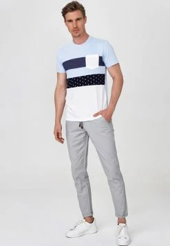 Indicode Jeans Chinos Slimfit Chino Bryne Heren Lichtgrijs -Indicode Jeans Verkoop 2023 91770c6d68710357b528cc6c16315474