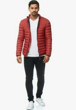 Indicode Jeans Tussenjassen Tussenjas Islington Heren Roestrood -Indicode Jeans Verkoop 2023 919e06e3d9dac0f2380b6880fd03094e