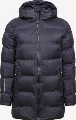 Indicode Jeans Winterjassen Regular Fit Winterjas Banu Heren Nachtblauw
