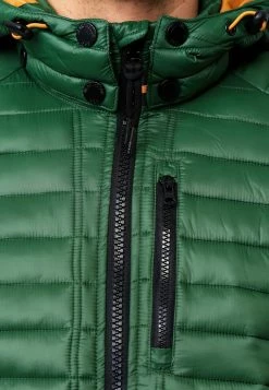 Indicode Jeans Tussenjassen Tussenjas Heren Donkergroen -Indicode Jeans Verkoop 2023 9382c43f5f5f50df17446c81a9ffd362