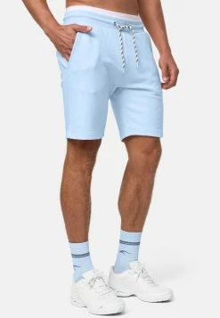Indicode Jeans Sweat Shorts Regular Broek Yates Heren Lichtblauw -Indicode Jeans Verkoop 2023 93a41a6878263d3fe077c5caa6abc36f