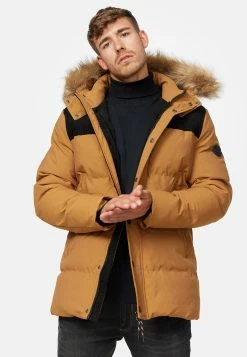 Indicode Jeans Parkas Winterparka Hexyl Heren Bruin -Indicode Jeans Verkoop 2023 93ec25f60eea0f23b6645427d89621c9