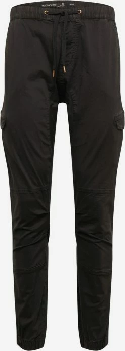 Indicode Jeans Cargobroeken Tapered Cargobroek Levi Heren Zwart