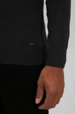 Indicode Jeans Vesten Gebreid Vest BADI Heren Grijs / Donkergrijs -Indicode Jeans Verkoop 2023 94b6cb41b918eeda60b466d735632292