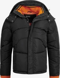 Indicode Jeans Winterjassen Winterjas Dunlap Heren Zwart