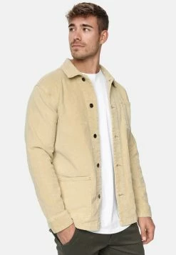 Indicode Jeans Tussenjassen Regular Fit Tussenjas Castiel Heren Beige -Indicode Jeans Verkoop 2023 97537170d9ac6d205489c5793bd2feba