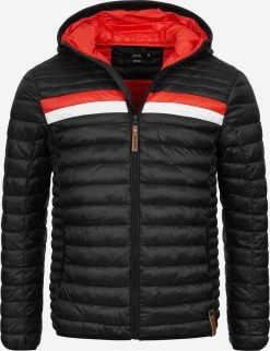 Indicode Jeans Tussenjassen Tussenjas Howe Heren Zwart