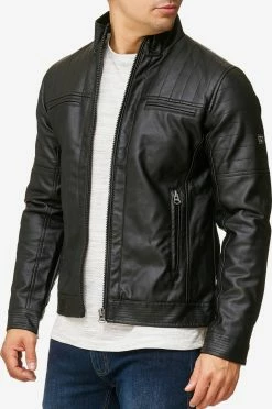 Indicode Jeans Tussenjassen Tussenjas Brook Heren Zwart