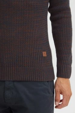 Indicode Jeans Crewneck Truien Trui Idvalerio Heren Navy / Bruin -Indicode Jeans Verkoop 2023 98523bdb6cbc0af7bac059cc7be51738