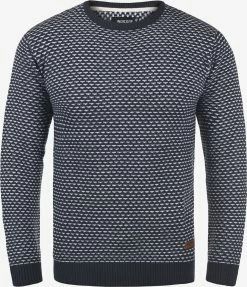 Indicode Jeans Crewneck Truien Trui Coppler Heren Blauw / Navy