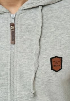 Indicode Jeans Sweatvesten Met Capuchon Sweatvest Braidwood Heren Lichtgrijs -Indicode Jeans Verkoop 2023 9e0ecf0965adb3f7d2e01807d3207aff