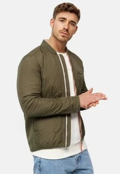 Indicode Jeans Tussenjassen Tussenjas Leander Heren Kaki -Indicode Jeans Verkoop 2023 9e55119d07bc58da8ecaa05935e6931c