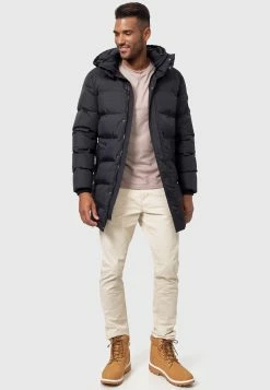 Indicode Jeans Parkas Winterparka Leugene Heren Zwart -Indicode Jeans Verkoop 2023 9e6488001d7b30ad209550939ac39edf