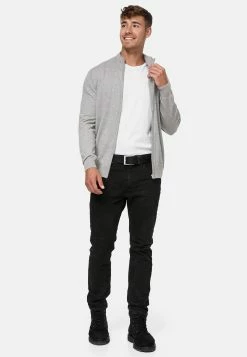 Indicode Jeans Vesten Gebreid Vest Lau Heren Lichtgrijs -Indicode Jeans Verkoop 2023 9e8c7b1dd8fb41e474297a5569a5bb6a
