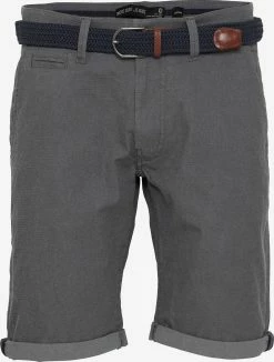 Indicode Jeans Shorts Regular Broek Figno Heren Donkergrijs