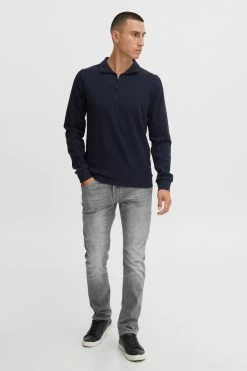 Indicode Jeans Crewneck Truien Trui Nadol Heren Navy -Indicode Jeans Verkoop 2023 9f6121e984ad1ba8b524a14aae6e843e
