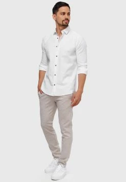 Indicode Jeans Chinos Regular Chino Rodekro Heren Ecru -Indicode Jeans Verkoop 2023 9f6967c816e8bd83fb453bf17d1ce46d