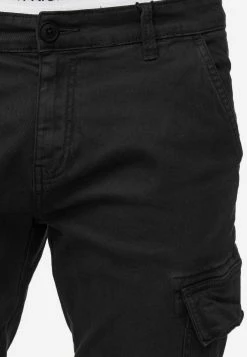 Indicode Jeans Cargobroeken Tapered Cargobroek August Heren Zwart -Indicode Jeans Verkoop 2023 9f7921d91178aa7880b3545d440bb36f