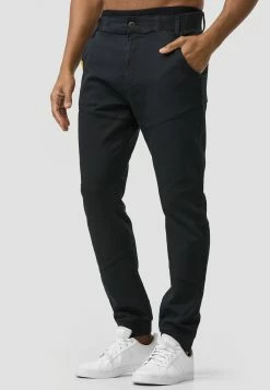 Indicode Jeans Pantalons Tapered Broek Zannes Heren Zwart -Indicode Jeans Verkoop 2023 9fcc146d4b64a8016e8421afe6dd6347