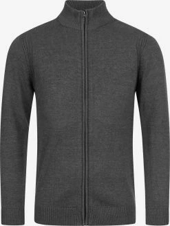 Indicode Jeans Vesten Gebreid Vest Buch Heren Grijs