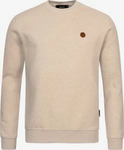 Indicode Jeans Crewneck Truien Trui Luk Heren Abrikoos