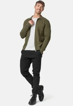 Indicode Jeans Vesten Gebreid Vest Muhlan Heren Groen -Indicode Jeans Verkoop 2023 a02905b0580b5d11fbfbdcc461b251eb