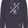 Indicode Jeans Hoodies Sweatshirt Leon Heren Nachtblauw -Indicode Jeans Verkoop 2023 a04aa1015ad8991c125566acbad56d1c