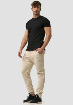 Indicode Jeans Pantalons Tapered Broek Zannes Heren Beige -Indicode Jeans Verkoop 2023 a0d9b5001cf093cc94257ed67f9c2c3d