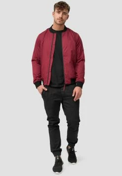 Indicode Jeans Tussenjassen Tussenjas Cormick Heren Rood -Indicode Jeans Verkoop 2023 a0ee6c638d31f9e718faa2b0863c23fc