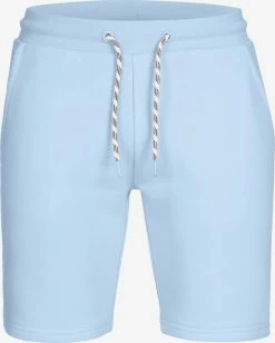 Indicode Jeans Sweat Shorts Regular Broek Yates Heren Lichtblauw