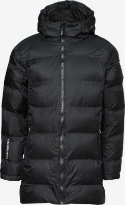 Indicode Jeans Winterjassen Regular Fit Winterjas Banu Heren Zwart