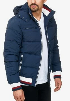 Indicode Jeans Winterjassen Winterjas Marlon Heren Navy -Indicode Jeans Verkoop 2023 a2c26eb7237d16f9e398530afc5e4503