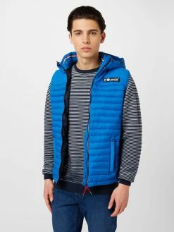 Indicode Jeans Bodywarmers Bodywarmer Leach Heren Blauw / Navy -Indicode Jeans Verkoop 2023 a3df833d299058648182ea6103157818