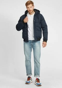 Indicode Jeans Winterjassen Winterjas Ravert Heren Navy -Indicode Jeans Verkoop 2023 a49c2d2ad5f4b52672227f3a22f3596b