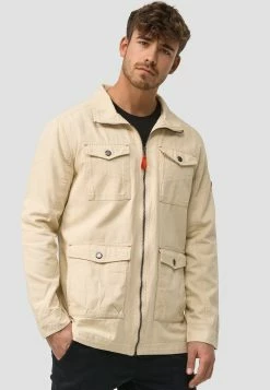 Indicode Jeans Tussenjassen Tussenjas Simeon Heren Beige -Indicode Jeans Verkoop 2023 a4af7f6ffd9f04ec0d8b8339af0e37a4