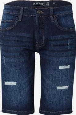 Indicode Jeans Denim Shorts Regular Jeans Kaden Heren Donkerblauw
