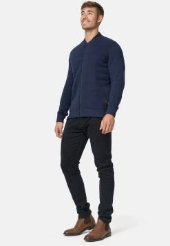 Indicode Jeans Vesten Gebreid Vest Marwan Heren Blauw -Indicode Jeans Verkoop 2023 a78e8a8a38e497bbc9dedb40d1f9fe60