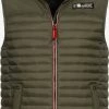 Indicode Jeans Bodywarmers Bodywarmer Leach Heren Groen