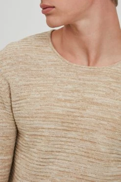 Indicode Jeans Crewneck Truien Trui Bayne Heren Beige -Indicode Jeans Verkoop 2023 abeb03cce86a39282d33c6ce7f3e6414