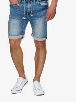 Indicode Jeans Denim Shorts Slimfit Broek Kadin Shorts Heren Blauw -Indicode Jeans Verkoop 2023 ac6c096e94b56a8ba3c2dba8371c3be5