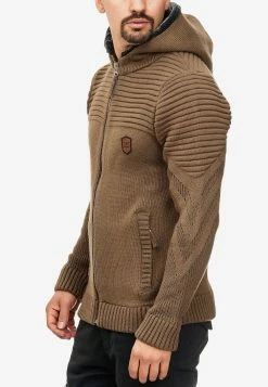 Indicode Jeans Vesten Gebreid Vest Lothian Heren Bruin -Indicode Jeans Verkoop 2023 acb47edd810667db9ba5d4c2f2efe559