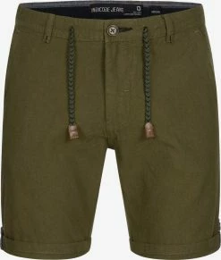 Indicode Jeans Chino Shorts Regular Chino Beauvals Heren Kaki