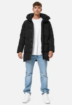Indicode Jeans Parkas Winterparka Kasper Heren Zwart -Indicode Jeans Verkoop 2023 ad62770345c07201c5833154340dcd1c