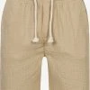 Indicode Jeans Shorts Regular Broek Gramma Heren Beige