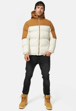 Indicode Jeans Winterjassen Winterjas Danix Heren Crème -Indicode Jeans Verkoop 2023 af7a18eb0097de9e93345db929189176