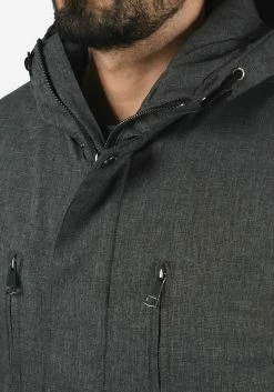 Indicode Jeans Parkas Winterparka Scipio Heren Grijs / Donkergrijs -Indicode Jeans Verkoop 2023 afa5eab6497bf664501a9cb47814db86