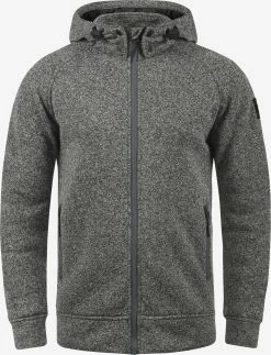 Indicode Jeans Sweatvesten Met Capuchon Sweatvest Chillingworth Heren Grijs